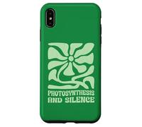 Carcasa para iPhone XS MAX Fotosíntesis Y Silencio Boho Floral Jardinería Angustiada