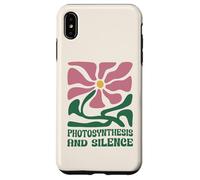 Carcasa para iPhone XS MAX Fotosíntesis Y Silencio Boho Floral Plantas Jardinería Nerd