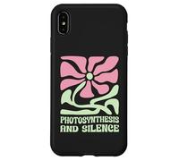 Carcasa para iPhone XS MAX Fotosíntesis Y Silencio Boho Floral Plantas Jardinería Nerd