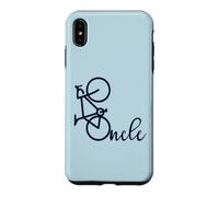 Carcasa para iPhone XS MAX Francia Bicicleta Francés ONCLE Tío