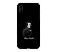 Carcasa para iPhone XS MAX Franz Schubert Compositor Clásico Retrato