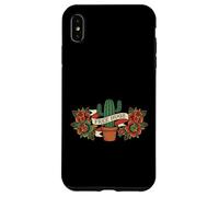 Carcasa para iPhone XS MAX Free Hugs Cactus Funny Old School Traditional Tattoo Style