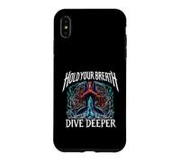 Carcasa para iPhone XS MAX Freediver Scuba Hold Your Breath Dive Deeper