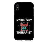 Carcasa para iPhone XS MAX French Bulldog My Dog Is My Therapist