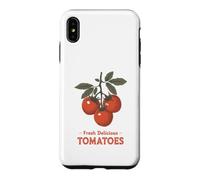 Carcasa para iPhone XS MAX Fresh Delicious Tomatoes Vintage Garden Lover Farmer Market