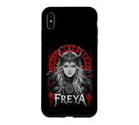 Carcasa para iPhone XS MAX Freya Diosa Nórdica Mitología Germánica Runas Vikingas