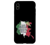 Carcasa para iPhone XS MAX Friuli Venezia Giulia Italia Retro Región Mapa Vintage