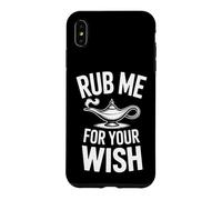 Carcasa para iPhone XS MAX Frota Me For Your Wish Funny Genie Lamp Diciendo
