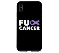 Carcasa para iPhone XS MAX Fuck Cancer - Camiseta con Texto en alemán Fuck Esophageal Cancer Awareness