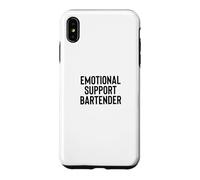 Carcasa para iPhone XS MAX Fun Emotional Support Bartender Therapy Joke