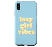 Carcasa para iPhone XS MAX Fun Lazy Girl Vibes Job Design