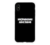 Carcasa para iPhone XS MAX Fun Microdosing Adulthood Humor Design