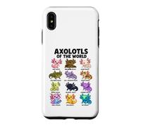 Carcasa para iPhone XS MAX Funny Axolotl Lovers Axolotls of The World