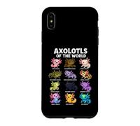 Carcasa para iPhone XS MAX Funny Axolotl Lovers Axolotls of The World