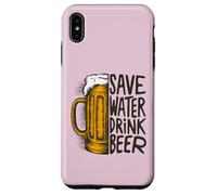 Carcasa para iPhone XS MAX Funny Bar Alcohol Drinking Party Beer Brew Craft Cerveza