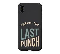 Carcasa para iPhone XS MAX Funny Boxing MMA Lanza el último Golpe