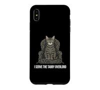 Carcasa para iPhone XS MAX Funny Cat Owner I Serve The Tabby Overlord