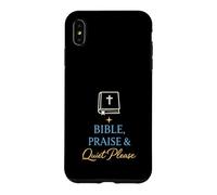 Carcasa para iPhone XS MAX Funny Church Sunday Sermón Humor Cristiano Domingo Estado de ánimo