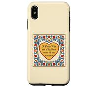 Carcasa para iPhone XS MAX Funny Farm Life Plump Wife Big Barn Nunca Hizo Daño A Cualquier Hombre