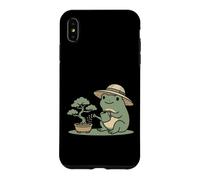 Carcasa para iPhone XS MAX Funny Frog Bonsai Gardening Japanese Style Plant Lover