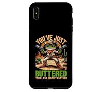 Carcasa para iPhone XS MAX Funny Frog Cowboy You Has Buttered Your Last Biscuit