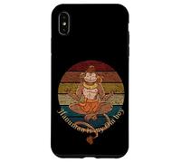 Carcasa para iPhone XS MAX Funny Hanuman es mi Om Boy Dios hindú y Divina vanara