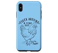 Carcasa para iPhone XS MAX Funny Hen Cluck Around Buff Orpington Chicken Lover