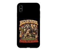 Carcasa para iPhone XS MAX Funny Hold On Partner The Espresso Is Making Me Ansiious
