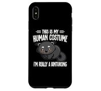 Carcasa para iPhone XS MAX Funny Human Costume Really Binturong Lover