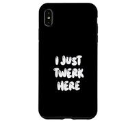 Carcasa para iPhone XS MAX Funny I Just Twerk Here Silly Dance Joke