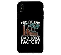 Carcasa para iPhone XS MAX Funny Mens Joke Fathers Retro CEO de The Dad Joke Factory
