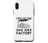 Carcasa para iPhone XS MAX Funny Mens Joke Fathers Retro CEO de The Dad Joke Factory