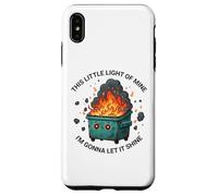 Carcasa para iPhone XS MAX Funny Mental Health Emotional Dumpster Fire