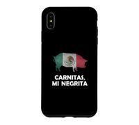 Carcasa para iPhone XS MAX Funny Mexican Food Carnitas Mi Negrita Taco Lover
