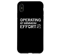 Carcasa para iPhone XS MAX Funny Office Lazy Coworker Humor