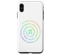 Carcasa para iPhone XS MAX Funny Pi Day Spiral Pi Day Math Lover Spiral Matemáticas Profesor