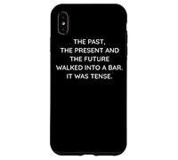 Carcasa para iPhone XS MAX Funny Pun Language Joke Grammar Geek, Linguist Humor