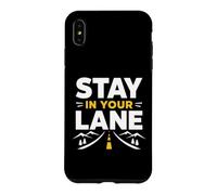 Carcasa para iPhone XS MAX Funny Quote Road Trip Driving Mindset Stay In Your Lane