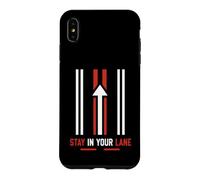 Carcasa para iPhone XS MAX Funny Quote Road Trip Driving Mindset Stay In Your Lane