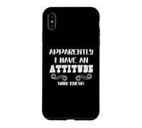 Carcasa para iPhone XS MAX Funny Sarcastic Quote Girls Teens Women Attitude