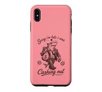 Carcasa para iPhone XS MAX Funny Shark Sorry Was Cashing out Casino Ganador Humor