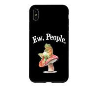 Carcasa para iPhone XS MAX Funny Womens Cottagecore Art EW People Antisocial Frog Lover