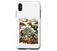 Carcasa para iPhone XS MAX Futuristic Dinosaur Battle Sci Fi Action Art Warrior
