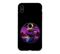 Carcasa para iPhone XS MAX Gafas de Sol Vaporwave Dragon Eclipse Solar