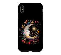 Carcasa para iPhone XS MAX Galaxy Night Sky Moon Lunar Stars Sun Love