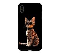 Carcasa para iPhone XS MAX Gato de Savanna Gato de Sabana Mamá Gata Dulces Gatos Serval