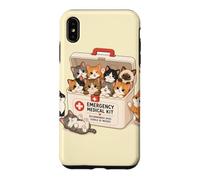 Carcasa para iPhone XS MAX Gato Divertido Antidepresivo Mamá Papá Niños Miau