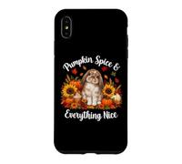 Carcasa para iPhone XS MAX Girls Womens Mom Pumpkin Spice Mini Holland Lop Bunny Rabbit