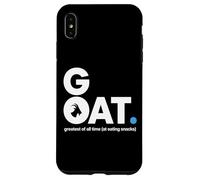 Carcasa para iPhone XS MAX Goat Greatest of All Time at Eating Snacks