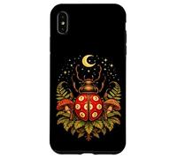 Carcasa para iPhone XS MAX Goblincore Pool Billar Snooker Beetle Mushroom Art